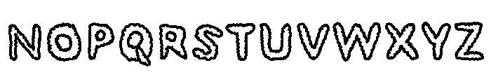 Zoo keeper Font UPPERCASE