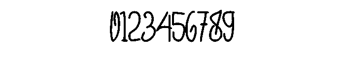 Zoppie Regular Font OTHER CHARS