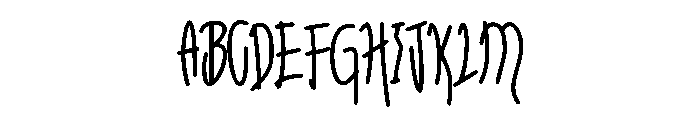 Zoppie Regular Font UPPERCASE
