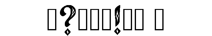 Zoraida Regular Font OTHER CHARS