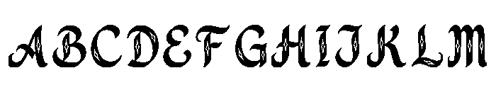 Zoraida Regular Font UPPERCASE