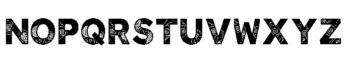 Zoralis Regular Font LOWERCASE