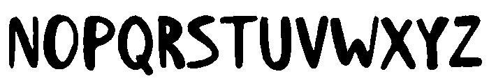 Zoren Regular Font UPPERCASE