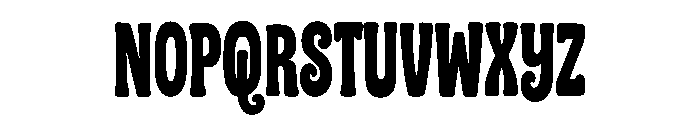 Zorvella Font UPPERCASE