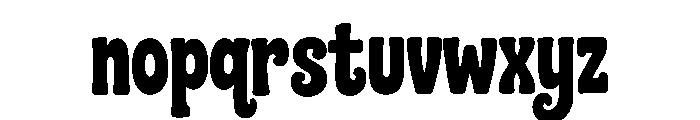 Zorvella Font LOWERCASE