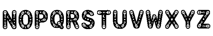 Zorvik Regular Font UPPERCASE