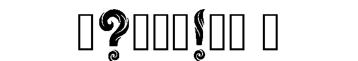 Zoya Regular Font OTHER CHARS