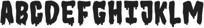 ZOMBIE MANSION otf (400) Font UPPERCASE