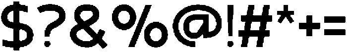 ZONDER Regular otf (400) Font OTHER CHARS