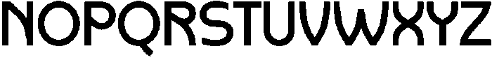ZONDER Regular otf (400) Font UPPERCASE