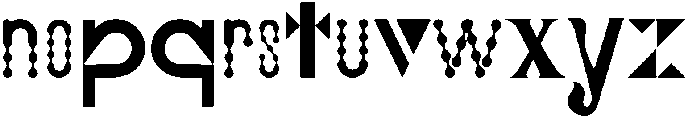 Zodiac Regular otf (400) Font LOWERCASE