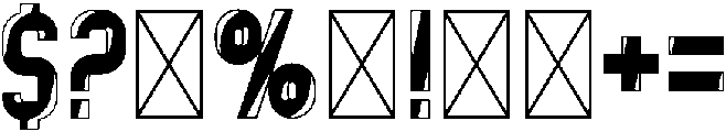 Zombie Regular otf (400) Font OTHER CHARS