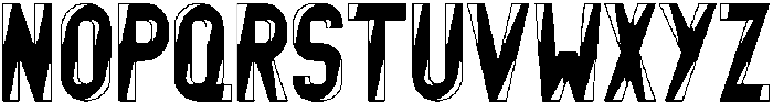 Zombie Regular otf (400) Font UPPERCASE