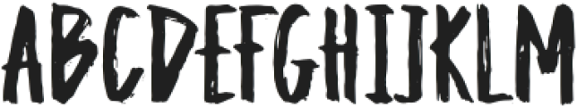 Zombies Ode otf (400) Font UPPERCASE