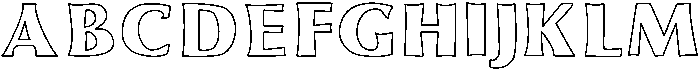Zoodle Zing Medium otf (500) Font UPPERCASE