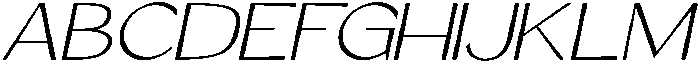 Zorckas Italic otf (400) Font UPPERCASE