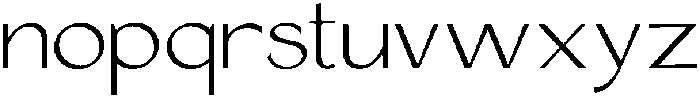 Zorckas Regular otf (400) Font LOWERCASE