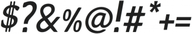 Zoya Regular Italic otf (400) Font OTHER CHARS