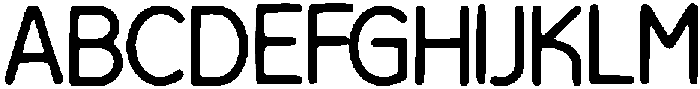 Zozena ttf (400) Font UPPERCASE