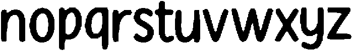 Zozisi ttf (400) Font LOWERCASE