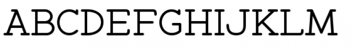 Zolano Serif BTN Regular Font UPPERCASE