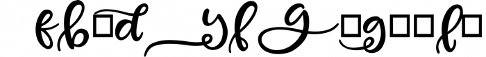 Zooky Squash - a hand-lettering font 1 Font LOWERCASE