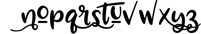 Zooky Squash - a hand-lettering font 2 Font LOWERCASE