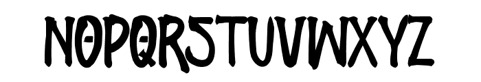 ZOMBIES STATION Font LOWERCASE