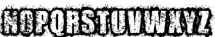 ZOMBIFIED Font UPPERCASE