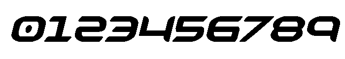 Zodiac Key Condensed Italic Font OTHER CHARS