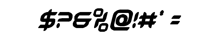 Zodiac Key Extra-Cond Ital Font OTHER CHARS