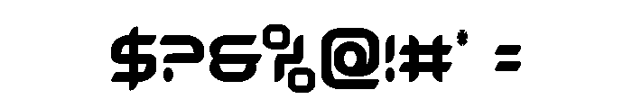Zodiac Key Extra-Condensed Font OTHER CHARS