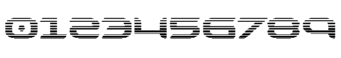 Zodiac Key Gradient Font OTHER CHARS