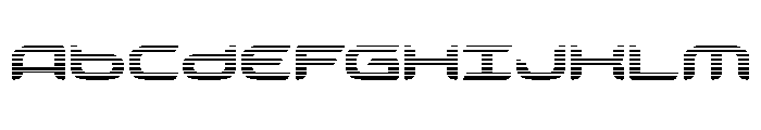 Zodiac Key Gradient Font UPPERCASE