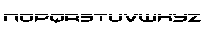 Zodiac Key Gradient Font LOWERCASE