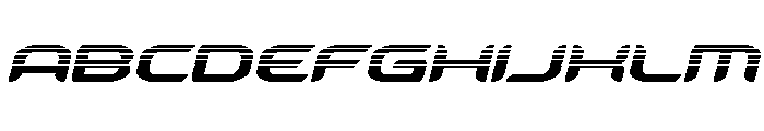 Zodiac Key Halftone Italic FONT