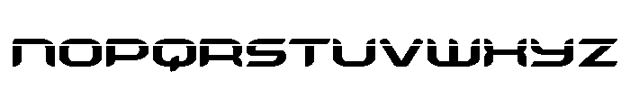Zodiac Key Laser Font LOWERCASE