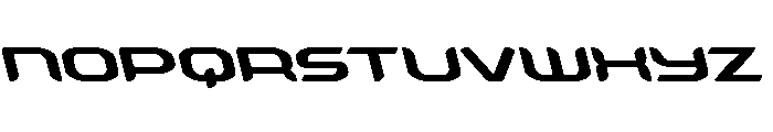 Zodiac Key Leftalic Font LOWERCASE