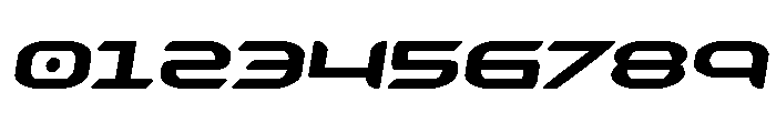 Zodiac Key Semi-Italic Font OTHER CHARS