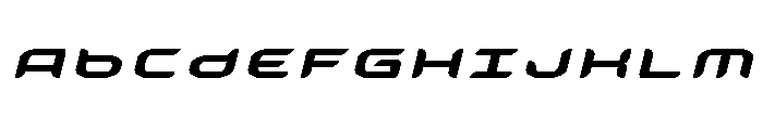 Zodiac Key Title Italic Font UPPERCASE