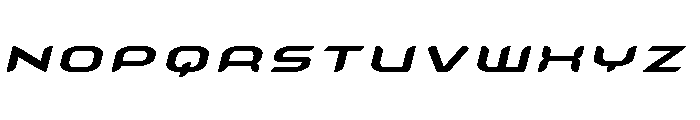 Zodiac Key Title Italic Font UPPERCASE