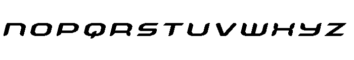 Zodiac Key Title Italic Font LOWERCASE