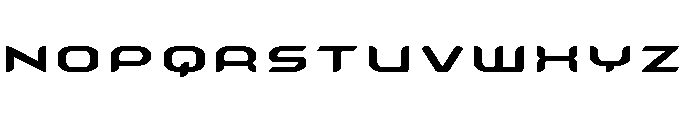 Zodiac Key Title Font UPPERCASE