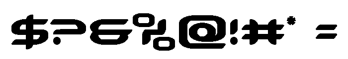 Zodiac Key Font OTHER CHARS
