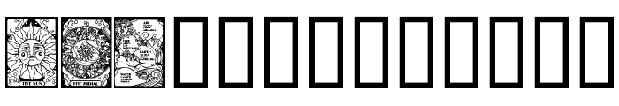 Zodiac Font LOWERCASE