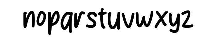 Zoliya Font LOWERCASE