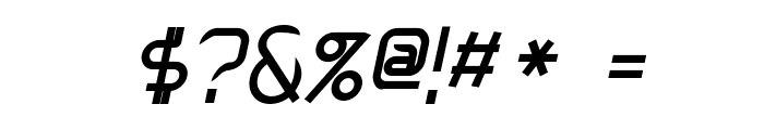 Zoloft-Bold Italic Font OTHER CHARS