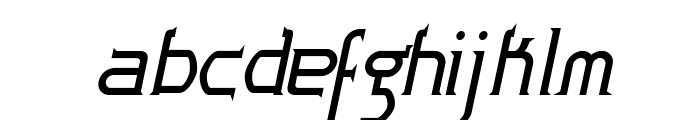 Zoloft-Bold Italic Font LOWERCASE