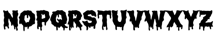 Zombie Hunger DEMO Font UPPERCASE