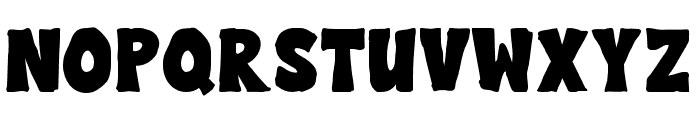 Zombie Monster Font LOWERCASE